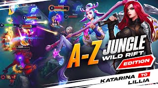 WILD RIFT JUNGLING ALL THE CHAMPIONS  KatarinaLillia pt 4 [upl. by Hough]