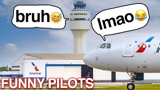 HILARIOUS Pilots and Controllers Compilation  Funny ATC [upl. by Jojo]