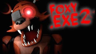 THE HAUNTED FNAF WORLD GAME IS BACK  FOXYEXE 2 HAUNTED FIVE NIGHTS AT FREDDYS FANGAME [upl. by Illehs]