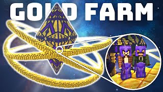 We Built an OPULENT Gold Farm in Minecraft [upl. by Eiahpets290]