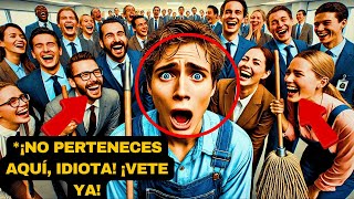 Un Millonario Disfrazado De Conserje Prueba La Amabilidad De Sus Empleados Lo Que Descubre Sorprende [upl. by Nino]