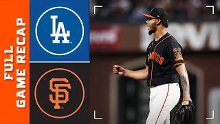 Dodgers vs Giants Game Highlights 93023  MLB Highlights [upl. by Tolecnal]