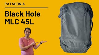 Patagonia Black Hole MLC 45L Review 2024  Max Legal Carry On Travel Pack  One Bag Travel [upl. by Cavallaro895]