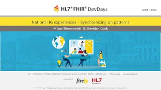 Rinnetmäki amp Cook  National IG experiences  Synchronizing on patterns  DevDays 2023 Amsterdam [upl. by Zohar]