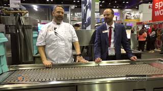 CHAMPION  MatTop Conveyor at NAFEM [upl. by Ettenrahc868]