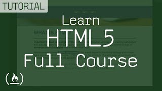 Learn HTML5  full course with code samples [upl. by Damal]