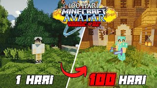 100 Hari di Minecraft Hardcore The Avatar [upl. by Arba]