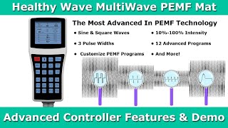 Healthy Wave MultiWave Advanced Controller  The Most Advanced PEMF Technology [upl. by Scarrow]