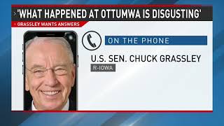 Sen Chuck Grassley wants answers from Ottumwa Regional its financial partners [upl. by Pauli]