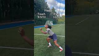 Touch challenge 🎯 soccer football shorts [upl. by Airoled870]