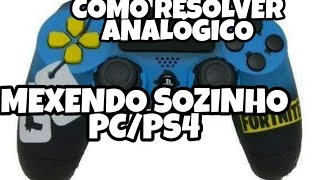 Analógico mexendo sozinho pc como Resolver PS4 controller Analog [upl. by Aidil843]