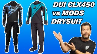 DUI Drysuit Comparison to MODS Drysuit  What is the Best Trilaminate Scuba Diving Dry Suit [upl. by Haikezeh]