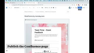 WorkForms by mondaycom – Forms amp Surveys in Confluence [upl. by Ledarf]