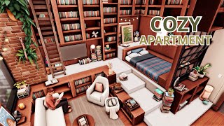 910 Medina Studios apartment  Book nook kit  The Sims 4 Stop Motion Speed Build [upl. by Namhcan]