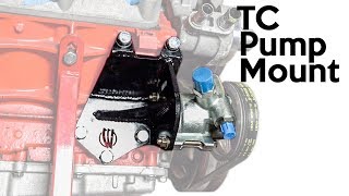 GM LS Engine TC Pump Mount  Wide Open Design [upl. by Weeks]