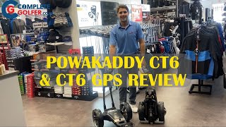 Powakaddy CT6 amp CT6 GPS  Golf Electric Trolley  REVIEW [upl. by Hadden977]