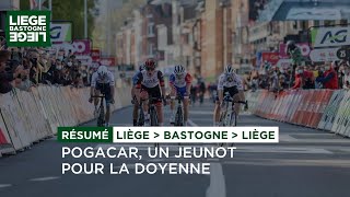 Liège Bastogne Liège Hommes 2021  Résumé de la course [upl. by Dnalyag]