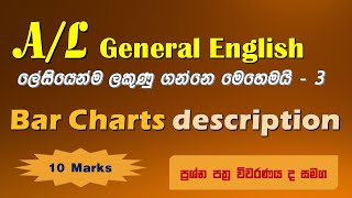 Episode 3  Bar Graph Descriptions  AL English Paper AL English marking scheme [upl. by Anytsirhc]