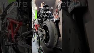 Electric Motorcycles are too quiet • Energica EGO Race Bike • EICMA [upl. by Ambert]