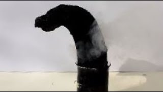 Sulfuric Acid and Sugar Chemical Reaction  Carbon Snake Experiment [upl. by Neerhtak]