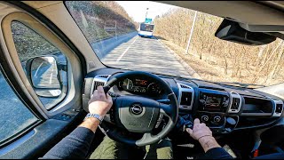 Opel Movano  22 140HP  POV Test Drive [upl. by Otcefrep616]