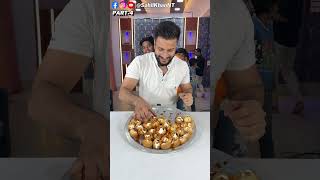 Funny Guess The English Name Of Vegetables amp Eat Pani Puri  Gol Gappa 🤯🤩  P4  golgappe short [upl. by Lillis488]