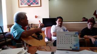 Heber Bartolome sings quotPaaralanquot for ACT [upl. by Featherstone]