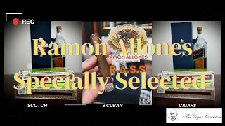 quotEpic Cuban Unboxing Savoring Ramon Allones Specially Selected with Johnny Walker Blue Labelquot [upl. by Halliday]