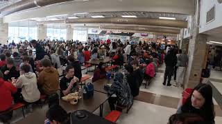 One of Hamilton High Schools cafeterias three daily lunch periods [upl. by Morganica860]