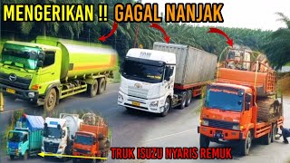 Bukit Kodok MengganasInsiden Truck bergagalan nanjak Extrem Semua Jantungan Menyaksikan nya [upl. by Wie]