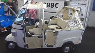 Piaggio Ape Calessino 2020 Exterior and Interior [upl. by Nwahsed817]