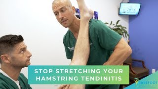 Stop Stretching Your Hamstring Tendonitis Case Study [upl. by Aivekahs]