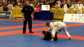 2010 Brazilian JiuJitsu Nationals Kristina Barlaan vs Kristen Davidson [upl. by Ashbaugh]