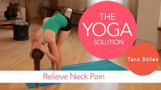 Relieve Neck Pain  The Yoga Solution With Tara Stiles [upl. by Sochor800]