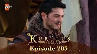 Kurulus Osman Urdu  Season 5 Episode 205 [upl. by Claudy]