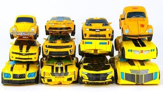 Transformers G1 RID Cyberverse Movie Prime Generations Bumblebee 12 Car Robot Toys [upl. by Yolane535]