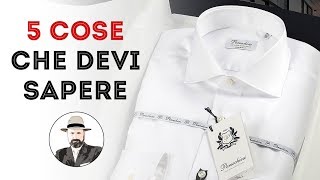 LA CAMICIA ELEGANTE 5 cose che devi sapere [upl. by Teodor]