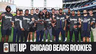 Chicago Bears Rookie Rome Odunze Throws a First Pitch at Guaranteed Rate Field 52324 [upl. by Dleifyar]