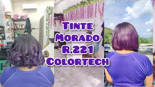 Tinte morado R221 Colortech [upl. by Brenza]