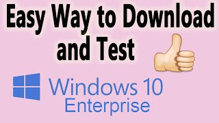 How to Download Windows 10 Enterprise ISO Using Media Creation Tool [upl. by Letizia]