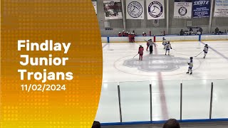 11022024 vs Findlay Junior Trojans [upl. by Cohette]