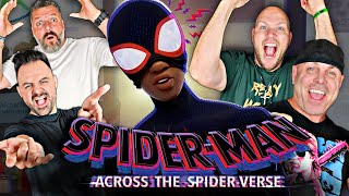 Movie of the year First time watching SpiderMan Across the SpiderVerse movie reaction [upl. by Stesha]