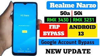 Realme Narzo 50a  50i Frp Bypass  Without Pc  Hard Reset  Lock Unlock New Method 2024 [upl. by Marin]