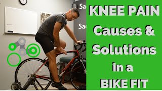 Bike Fit  Causes of Knee Pain and Solutions [upl. by Deroo197]