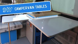 How To Make DIY Campervan Tables [upl. by Zoba]