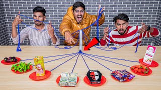 ₹100000 Pull The String Challenge  रस्सी खेंचो और जीतो इनाम  Looser Will Eat Jolochip🥵 [upl. by Lamraj]