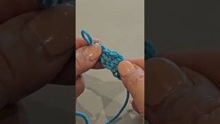 How to crochet a chain 🧶 crochet crochethandbag diy craftideas [upl. by Latsyrhk]