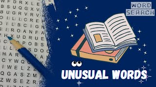 UNUSUAL WORDS 1  Brain Puzzle 🧩 271365 [upl. by Ramiah]