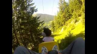 Alpine Coaster Sommerrodelbahn  Mieders Austria [upl. by Annat160]