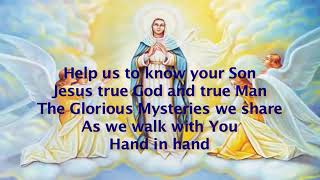 WEDNESDAY amp SUNDAY GLORIOUS MYSTERIES HOLY ROSARY Mother Mary Pray for Us [upl. by Tamarah]